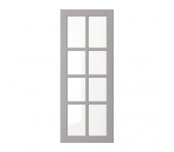 БУДБИН BODBYN стеклянная дверь, 40x100 см, серый